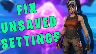 i fixed my fortnite settings that don't save (tutorial)