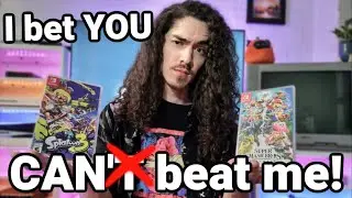 I WANT YOU to try to beat ME in Splatoon 3 or Smash!
