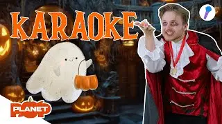 🎤👻 Halloween Karaoke For Kids 🎃 Are You Ready To Scream?  English For Kids #learnenglish