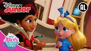 Bakken Met Een Koningin! | Alice's Wonderland Bakkerij | Disney Junior BE