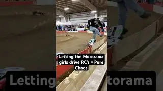 Motorama Girls + RC’s = Chaos #rc #carnage #youtubeshorts #shorts #motorama #2024