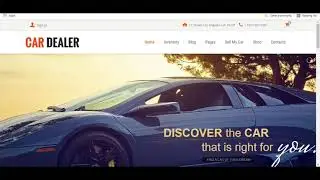 Car Dealer Automotive WordPress Theme – Responsive