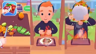 The Cook 3D Cooking the Game - Gameplay Walkthrough (Android)