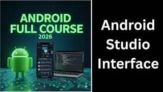 Android Studio Welcome Screen Explained | Complete Android Course for Beginners (4)