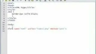 PHP,HTML Tutorial // POST, Table, Forms