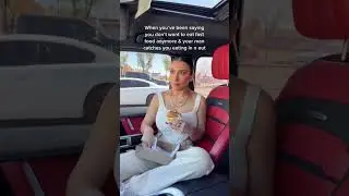 When you say that’s you’re done eating in n out! 🙄 