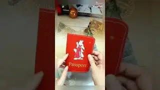 Обзор папки для документов и обложки на паспорт