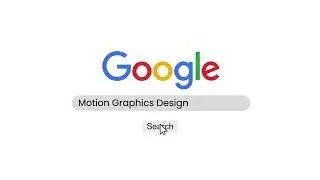 GOOGLE SEARCH ANIMATION In AFTER EFFECT II MOTION GRAPHICS II HOW TO CREATE SEARCH ANIMATION II