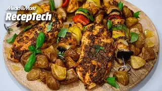 Saslik I Grillezz airfryerrel! I Isteni görög grill tál I RecepTech
