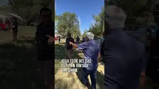 He got his beloved car back!