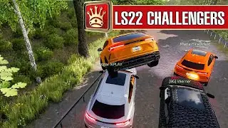 LS22 Challengers #04 - With the Lamborghinis on the racetrack
