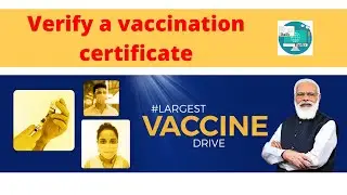 How to Verify a vaccination certificate