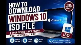 How to Download the Correct Windows 10 ISO File Using Browser Developer Tools (Easy Fix)
