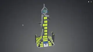 Lego Borg Tower İs Finished!1693 Pieces!!!