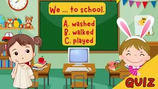 📝 Past Simple Quiz: Regular Verbs | Test Your Knowledge! 🎉 ESL Quiz for Teenagers!