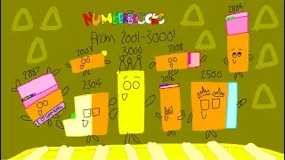 NUMBERBLOCKS! Counting Vid From 2001 to 3000!