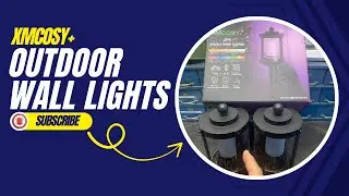 XMCOSY+ Outdoor Wall Lights | Outdoor Light Fixture for House | Porch Lights