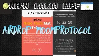 Airdrop Moonprotocol | Nhận 1.111.111 MPF