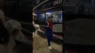 Radmi menyapa, pramugari baru Po Indorent | #busmania #indorent #pramugaribus
