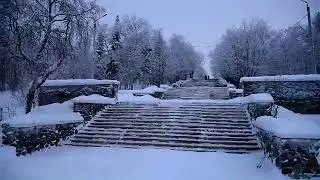 Мончегорск, стих в паркеDSC 2432