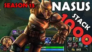 Unveiling the Secret to why 1000 stack Nasus is Useless | Nasus Season 13 Top Lane | Riot K-9 Nasus