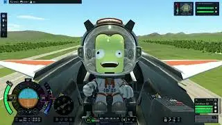 Kerbal Space Program 2, "Dua", Pilot-View of a failing plane ...