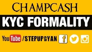 Upload KYC in Champcash | Approve your KYC Documents