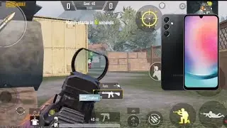 Samsung Galaxy A24 PUBG Test With FPS Meter & Battery Test | 60 Fps 90 Hz Display 😱