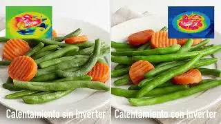 Cocción precisa y uniforme con INVERTER