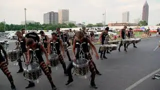 DCI in the Lot: Carolina Crown Drum Line