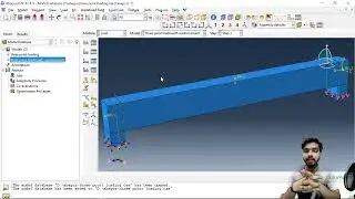 Creating Step of Reinforced Concrete Beam in ABAQUS | Abaqus basic | Abaqus tutorials