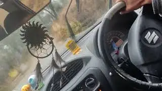 Alto 800 stuck in forest lion attack on my car 😭😭#atlo#chamkilamusic #viral #moosajatt