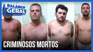 MORTOS EM CONFRONTO: 6 criminosos morrem durante troca de tiro com a polícia | BALANÇO GERAL MINAS