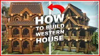 Minecraft / How to Build a Western House