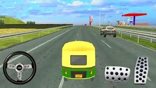 Modern Tuk Tuk Auto Rickshaw - Free Driving Android Gameplay #5