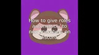 How to give roles automatically to new members using mee6 on discord (discord tut)
