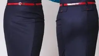 Construction of the line pattern of the skirt.