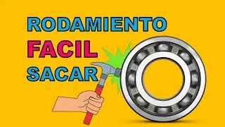 Sacando Rodamiento Rolinera de Motor Facil