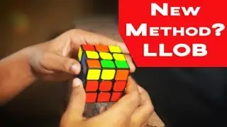 8.41 Ao5 LLOB 3x3 Rubik's Cube Method (Roux Blockbuilding + ZBLL) | GTS2 60FPS