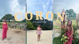 CORON, PALAWAN 🇵🇭 pt. 2 | calauit safari, black island, last days in coron | Beverly Joyce