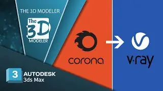 How to convert  corona material to vray material with just one click in 3ds max