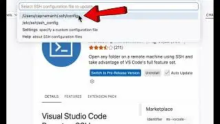 How to connect to remote server in Visual Studio Code | Remote SSH Development in VSCODE