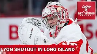 Alex Lyon lifts Detroit to win in Long Island with 29 save shutout