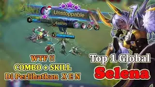 SELENA GAMEPLAY !!! 91% WIN RATE ~ SELENA ~ MOBILE LEGENDS #mlbbindonesia #selena #mobilelegends