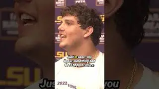 Will Campbell Talks Versatility Along The LSU O-Line