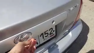 кнопка открывания багажника elantra xd