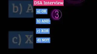 Which of the following bitwise operations will you use to toggle a particular bit #shorts
