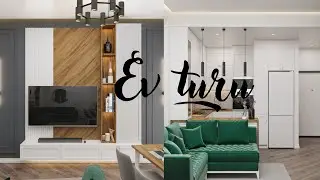 Ev turu . İlk youtube videom. 