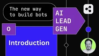 The new way to build bots - Introduction