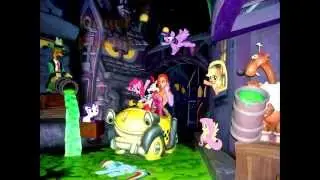 Ponies on Roger Rabbit's Car Toon Spin